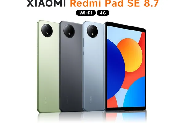 Xiaomi Redmi Pad SE 8.7 สเปค 4GB+64GB/ 6GB+128GB ขนาดหน้าจอ 8.7 นิ้ว ชิปเซ็ต MediaTek Helio G85 ความจุแบตเตอรี่ 6650mAh | รูปสินค้าจาก Shopee